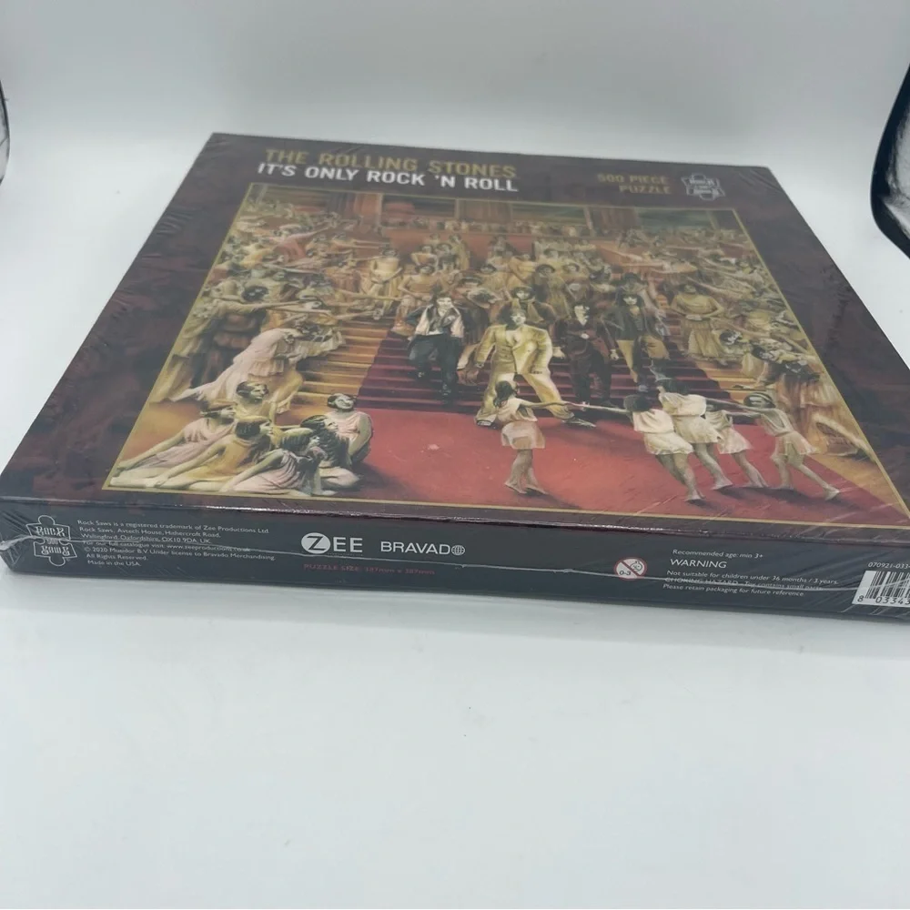 Rolling Stones It's Only Rock 'N Roll 500 Piece Jigsaw Puzzle New Sealed